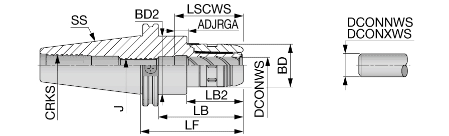 CAT50FCMAXIN1-1/4X4.05